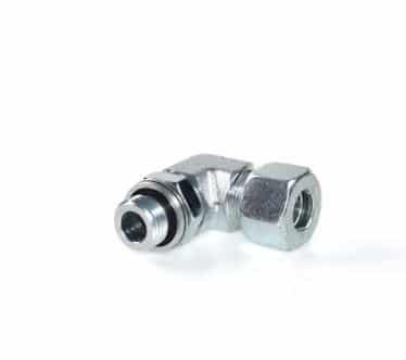 Parker WEE28LRCF Adjustable Locknut Elbow