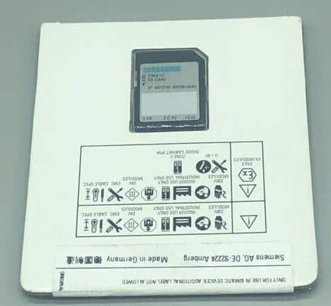 Siemens 6AV21818XP000AX0 SD Memory Card