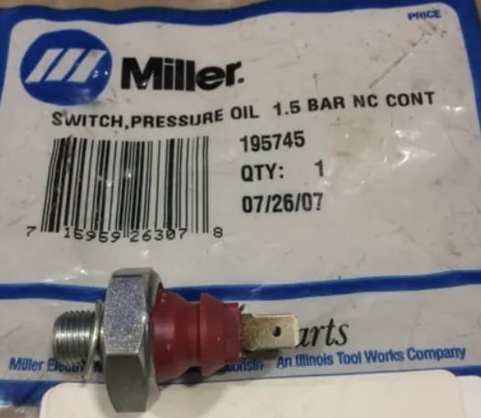 Miller 195745 Oil Pressure Switch