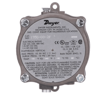 Dwyer 1950102F Pressure Switch